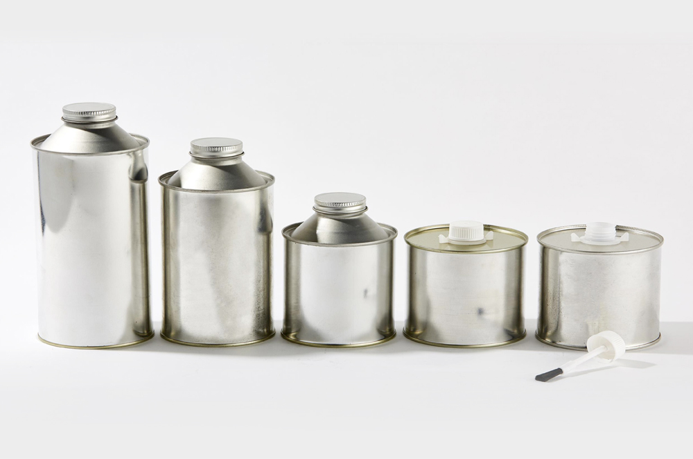 Add photo: Industrial tins