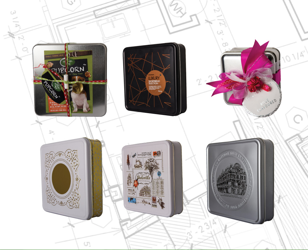 Add photo: Printed tins range